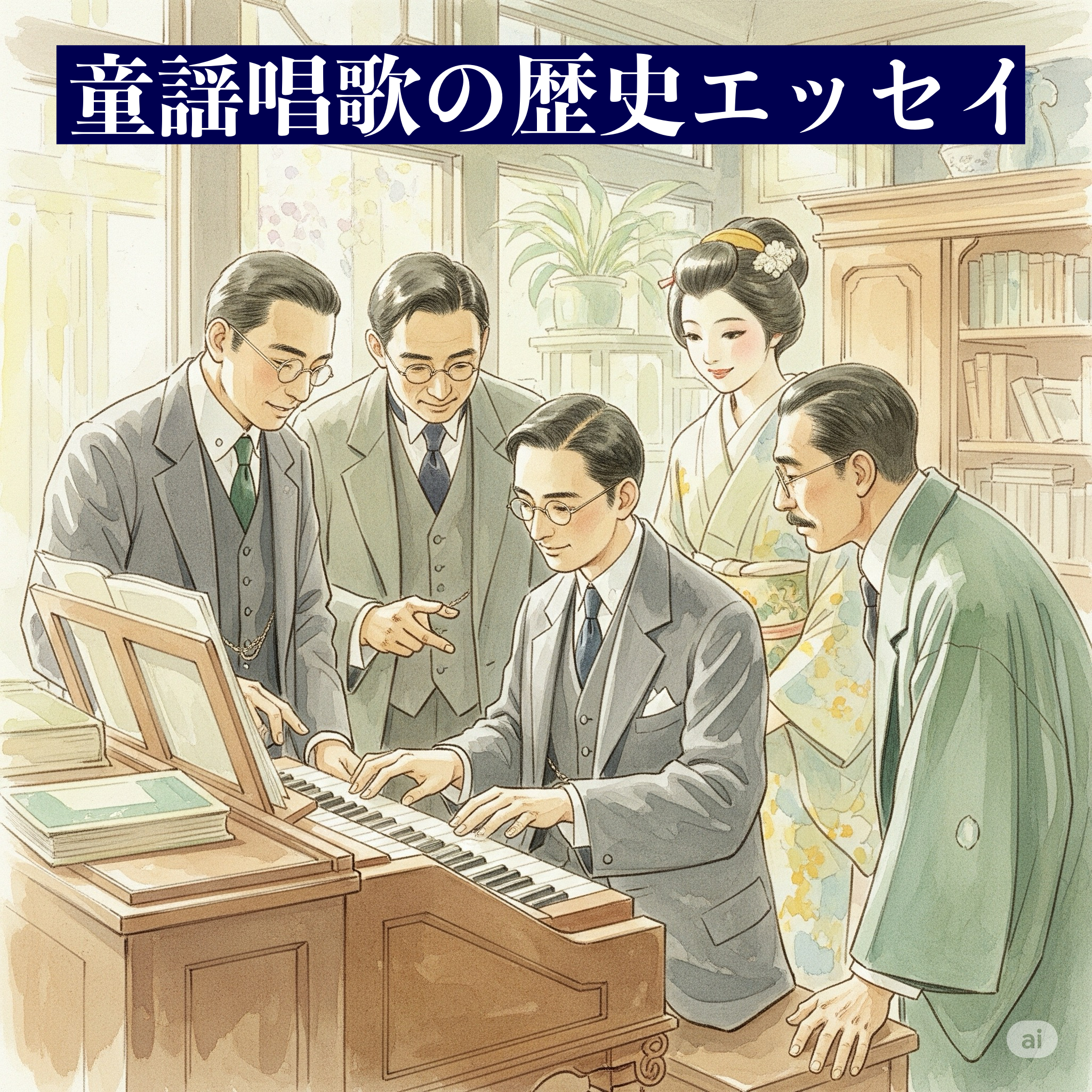 童謡・唱歌の起源と変遷｜日本の音楽文化を知る歴史エッセイ